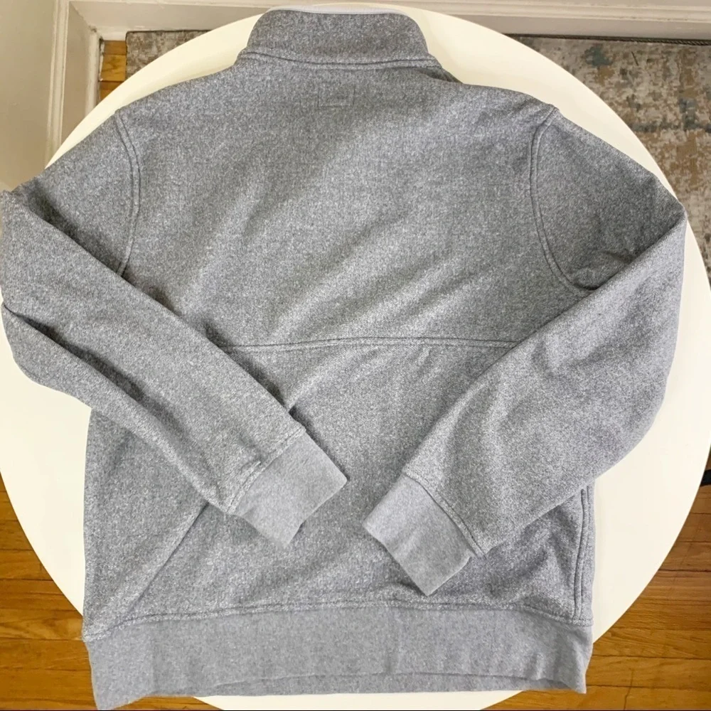 J. Crew Polartec Fleece 1/2 Zip Pullover Men’s Size Large Gray